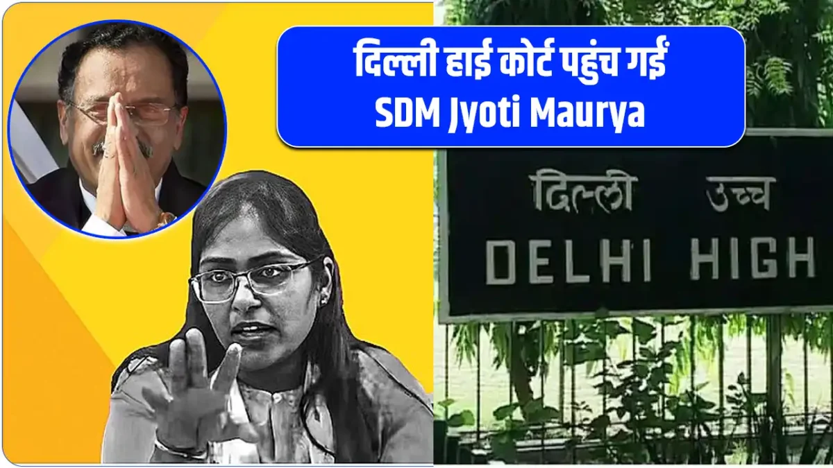 sdm jyoti maurya at delhi high court