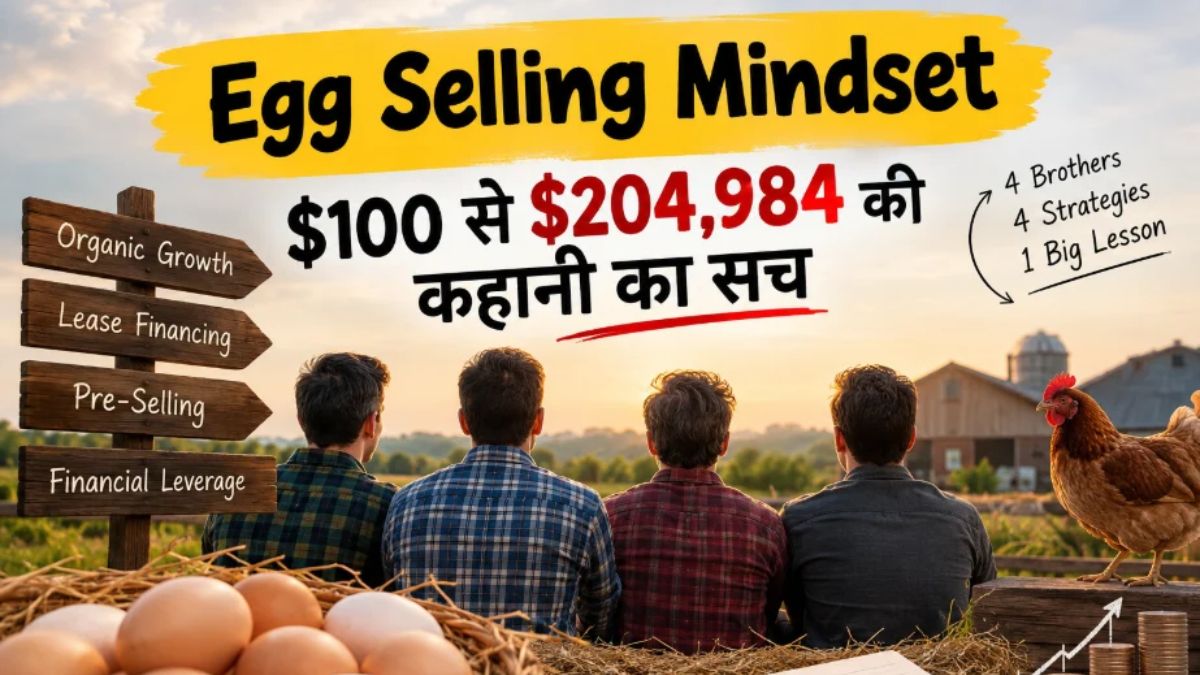 Egg Selling Mindset क्या है? सिर्फ $100 से $204,984 कमाने की कहानी का सच